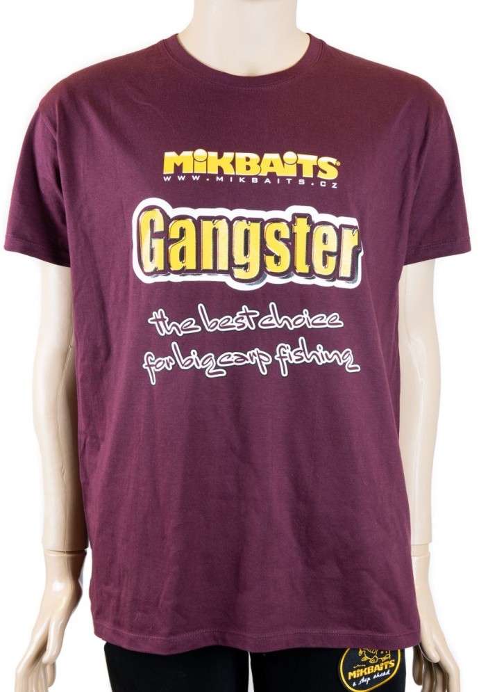 Majica Mikbaits Gangster Burgundy
