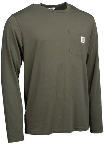 Majica Nash Make It Happen Carp Logo Long Sleeve T-Shirt Green