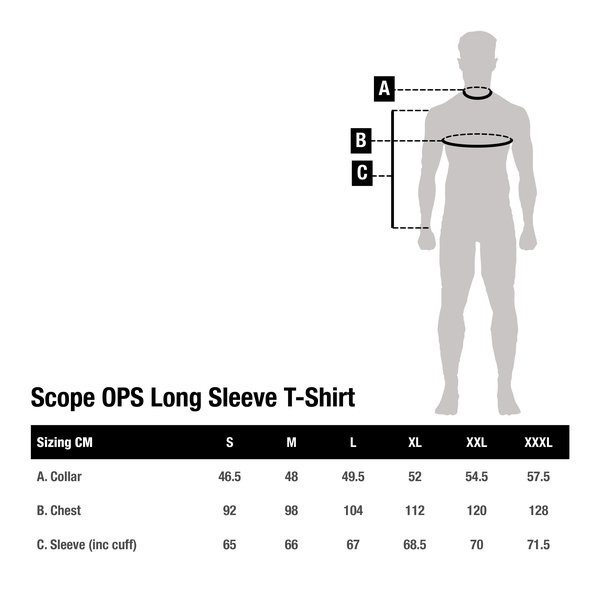 Majica Nash Scope OPS Long Sleeve T Shirt