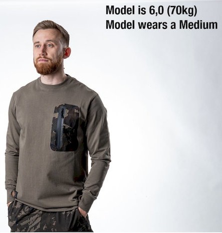Majica Nash ZT HD Long Sleeve T-Shirt Green