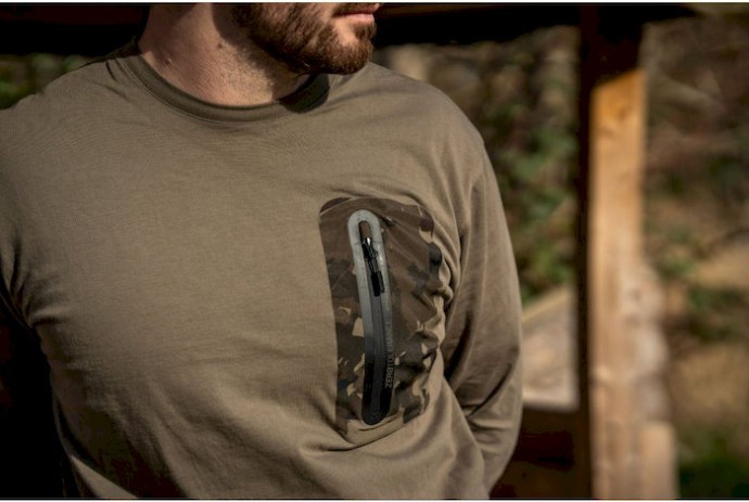 Majica Nash ZT HD Long Sleeve T-Shirt Green