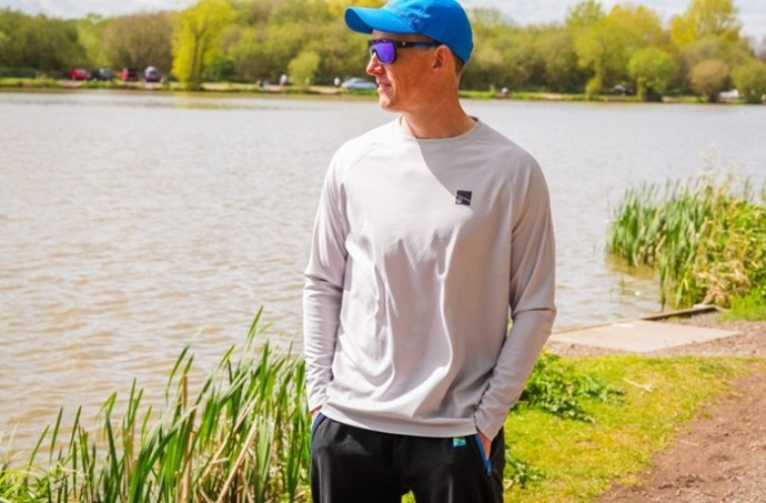 Majica Preston Grey Performance Sun Shirt UPF-40