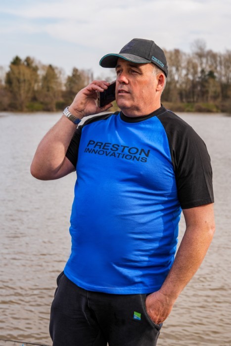Majica Preston Lightweight Blue Raglan T-Shirt