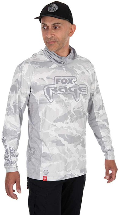 Majica Rage UV Hooded Light Camo Top