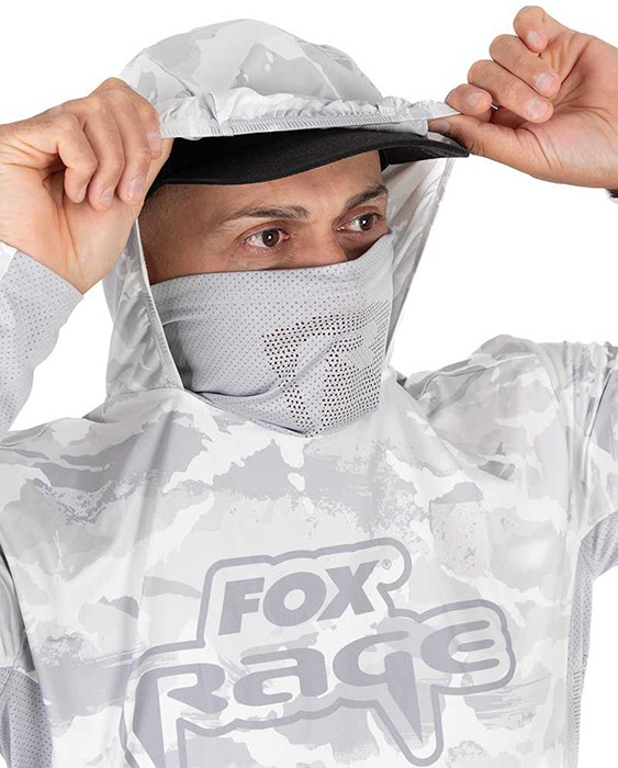 Majica Rage UV Hooded Light Camo Top
