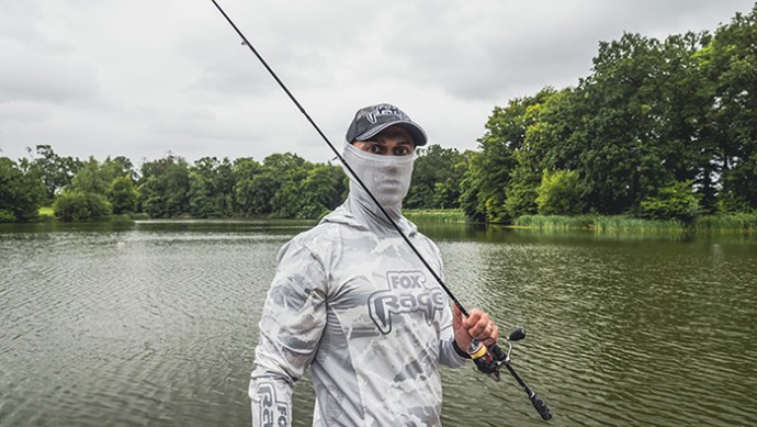 Majica Rage UV Hooded Light Camo Top