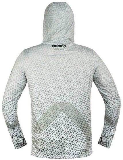 Majica s kapuljačom Delphin UV Armor 50+ Olive