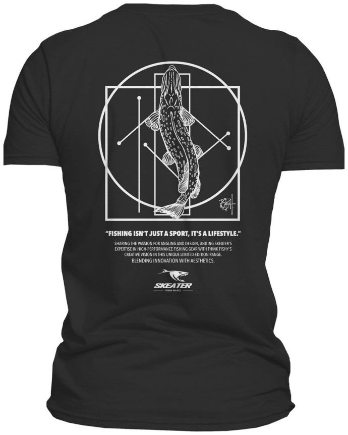 Majica Think Fishy Art Skeater T-Shirt