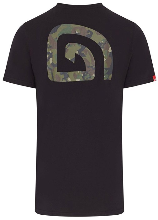 Majica Trakker CR Logo T-shirt Black Camo
