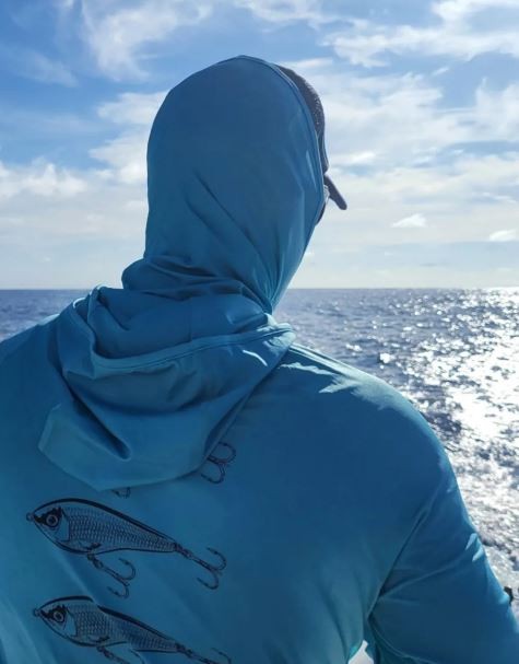 Majica Westin Bay UPF Hoodie Sea Breeze