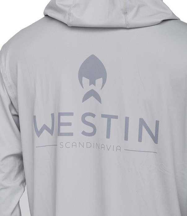 Majica Westin Ledge UPF Hoodie Mist Grey