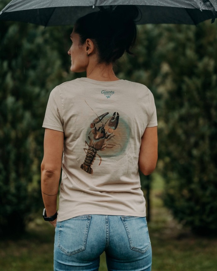 Majica Ženska Giants Fishing Béžové Rak