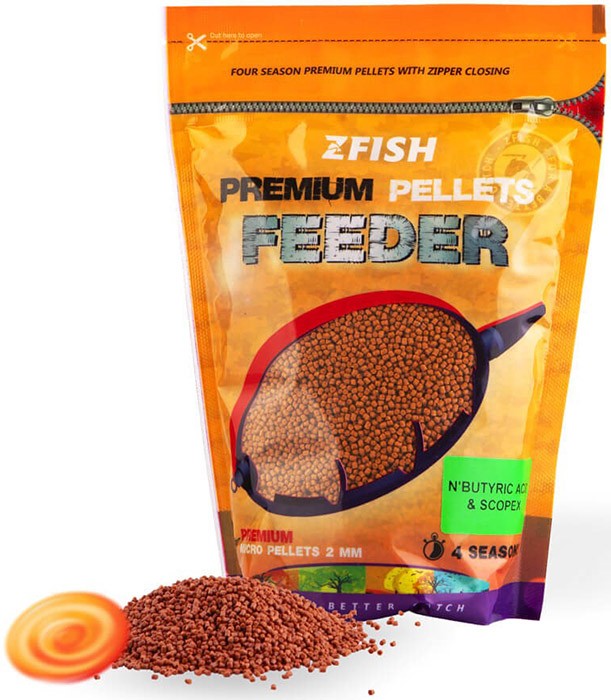 Micro Pelete Zfish Micro Method Feeder Pellets 2mm 700gr