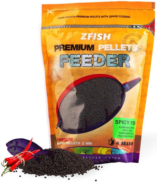 Micro Pelete Zfish Micro Method Feeder Pellets 2mm 700gr