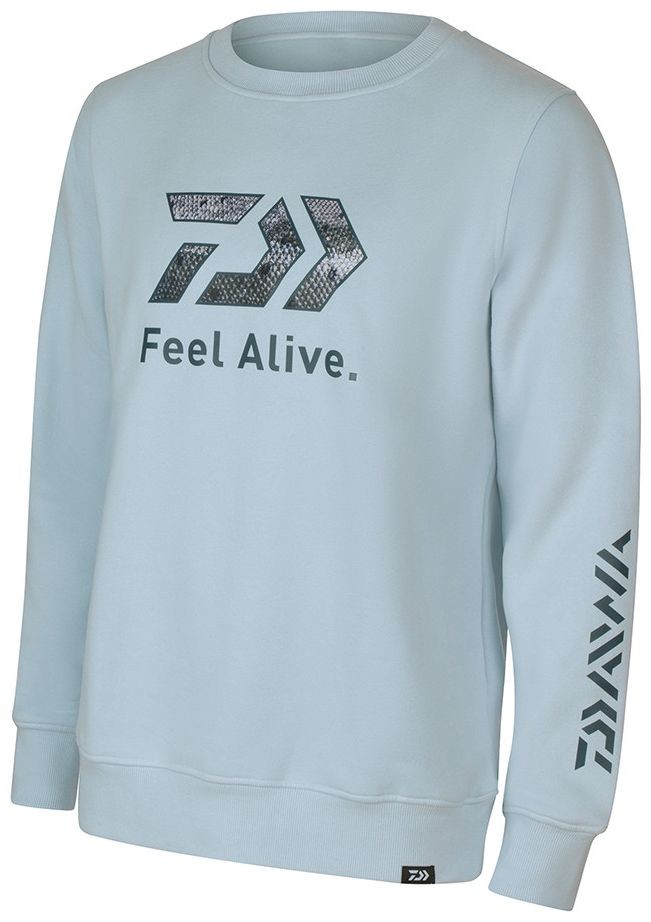 Mikina Daiwa D-VEC Hoodie Crew Neck Pastrva