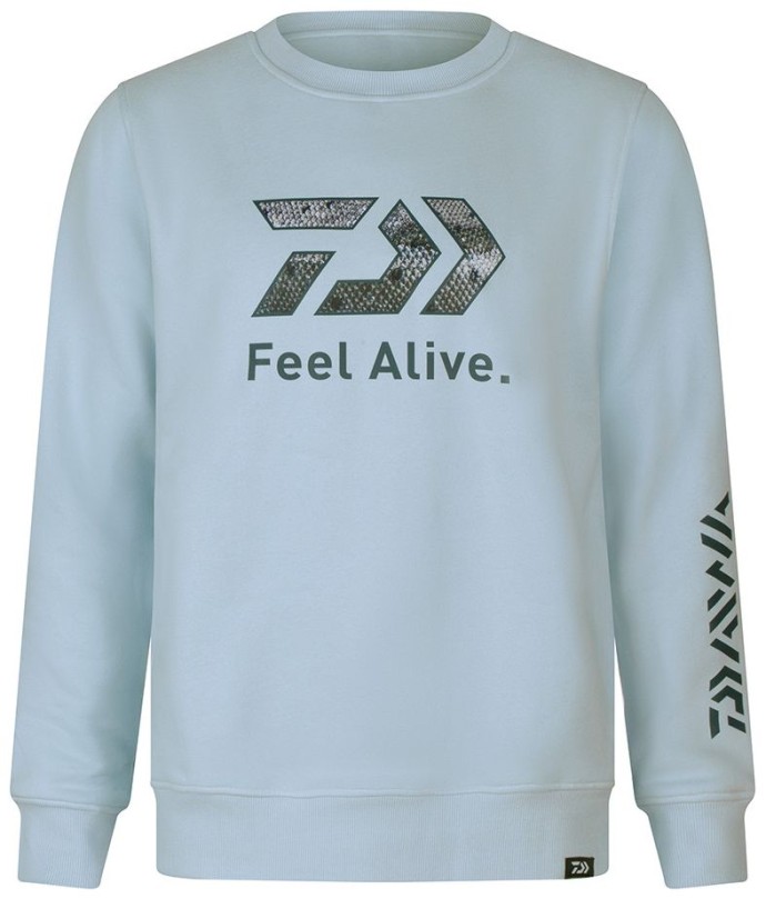 Mikina Daiwa D-VEC Hoodie Crew Neck Pastrva