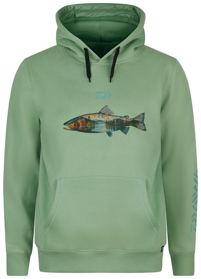 Mikina Daiwa Hoodie Pastrva