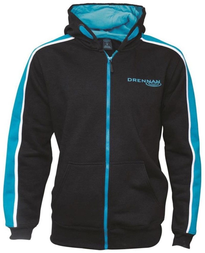 Mikina Drennan Full Zipped Hoody Black Veľkosť L