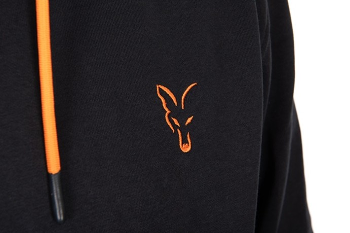 Mikina Fox Classic Hoody - Black / Orange