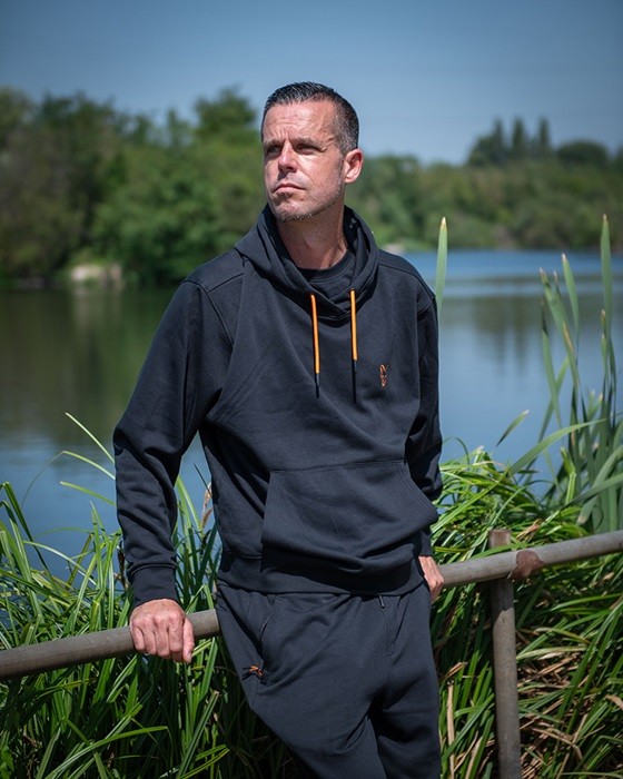 Mikina Fox Classic Hoody - Black / Orange