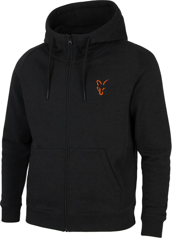 Mikina Fox Collection LW Hoody Crna/Narančasta