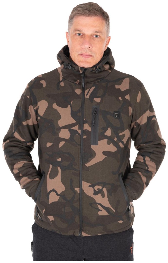 Mikina Fox Full Zip Premium 310 Sherpa Hoodie Camo Mikina Fox Full Zip Premium 310 Sherpa Hoodie Camo