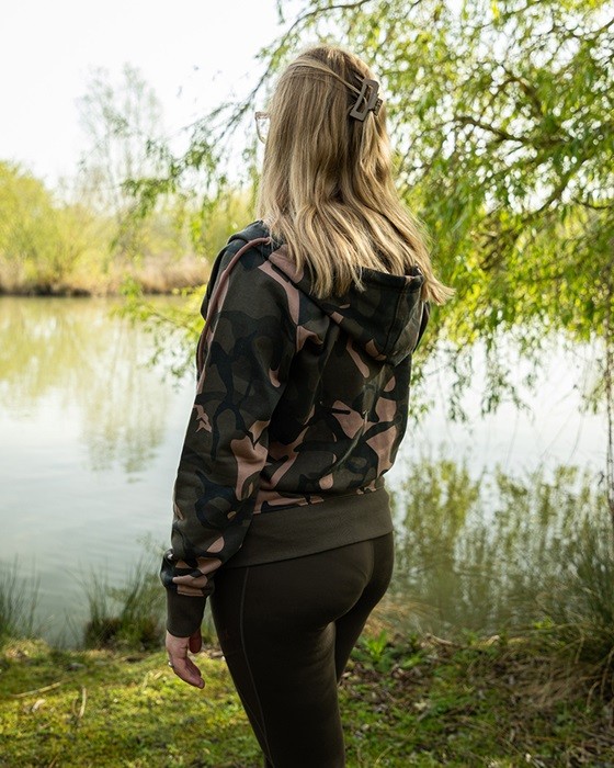 Mikina Fox Womens Zipped Camo Hoodie
