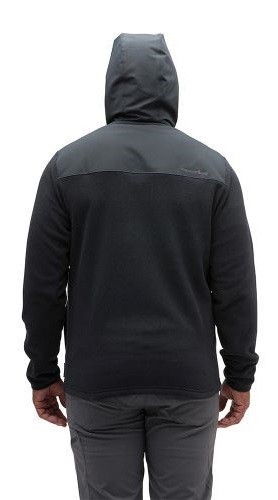 Mikina Grundéns Bering Fleece Pro Full Zip Hoodie Black