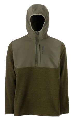 Mikina Grundéns Bering Pro 1/4 Zip Hoodie Deep Lichen Green