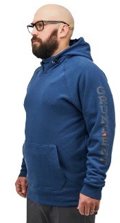Mikina Grundéns Dillingham Tech Hoodie Blue Abyss
