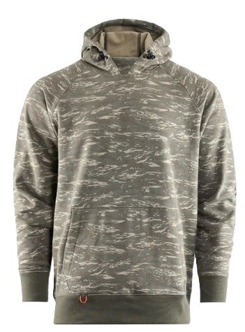 Mikina Grundéns Dillingham Tech Hoodie Marsh Camo