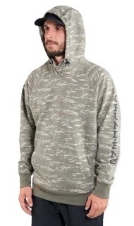 Mikina Grundéns Dillingham Tech Hoodie Marsh Camo
