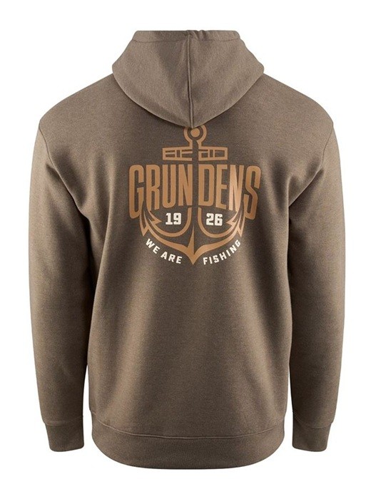 Mikina Grundéns Displacement DWR Hoodie Ankrina Bobra Heather