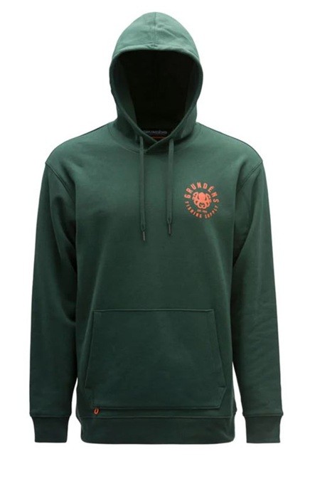 Mikina Grundéns Displacement DWR Hoodie  Duboka šuma