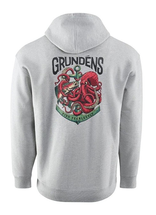 Mikina Grundéns Displacement DWR Hoodie Octo-Trout Athletic Heather