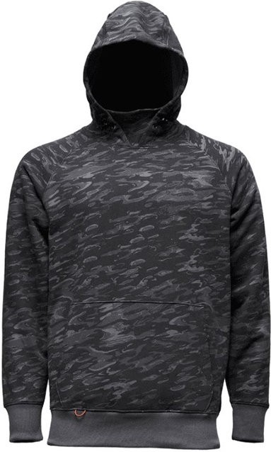 Mikina Grundéns Kryall Hoodie Blackbeard Camo