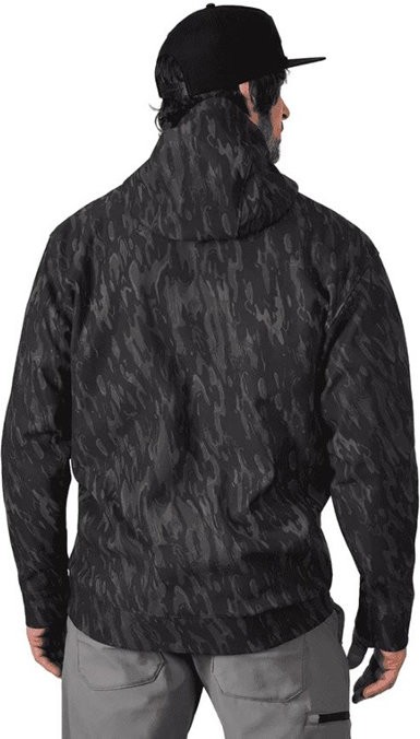 Mikina Grundéns Kryall Hoodie Blackbeard Camo