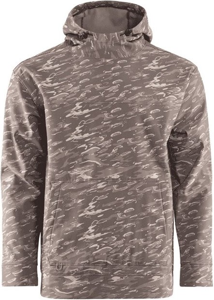 Mikina Grundéns Kryall Hoodie Stone Liquid Camo
