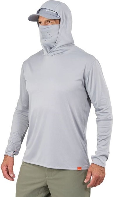 Mikina Grundéns Tough Sun Masked Hoodie Iceberg