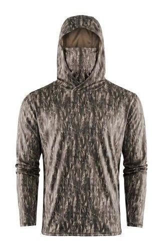 Mikina Grundéns Tough Sun Masked Hoodie Marsch Camo