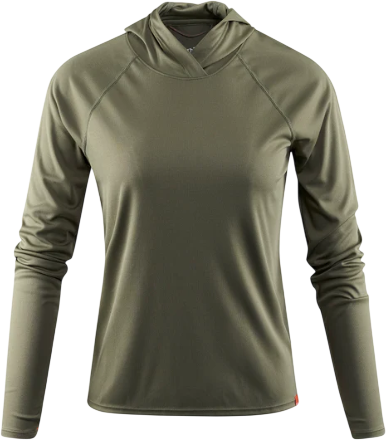 Mikina Grundéns Women's Tough Sun Hoodie Forest