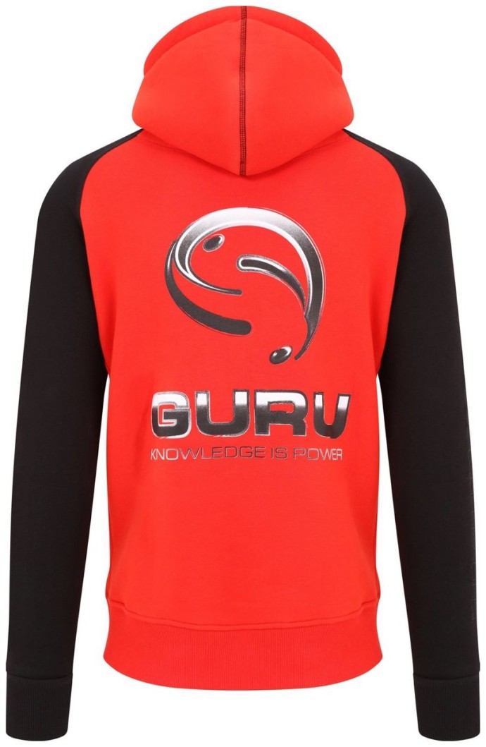 Mikina Guru Hoodie Red/Black