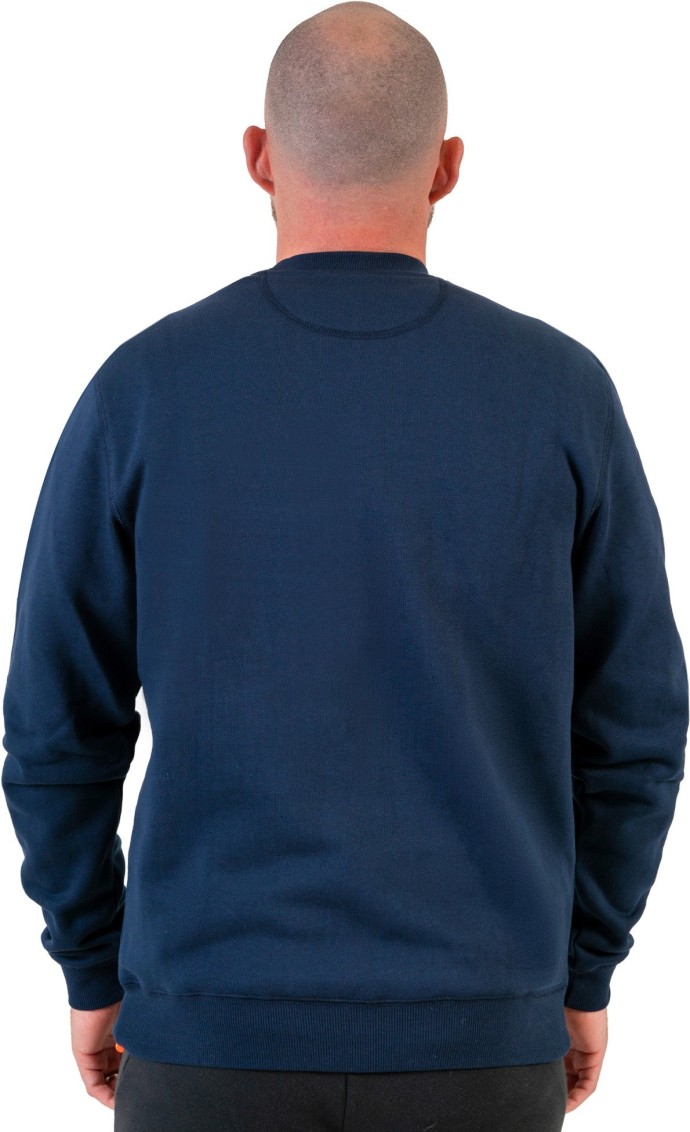 Mikina Guru Patch Crewneck Navy