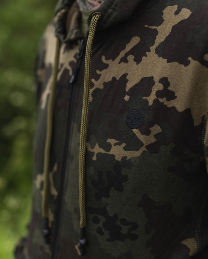 Mikina Korda Kore Olive Zip Hoodie