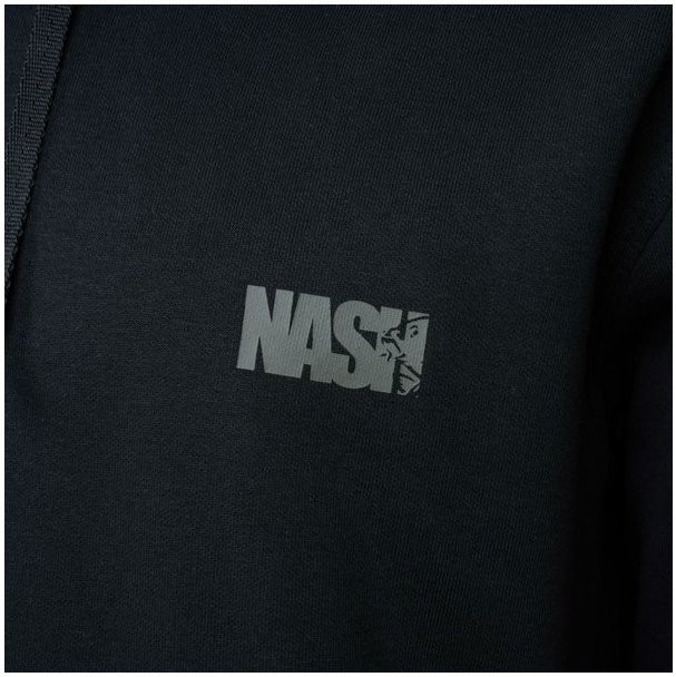 Mikina Nash Make It Happen Carp Logo Hoody Crna