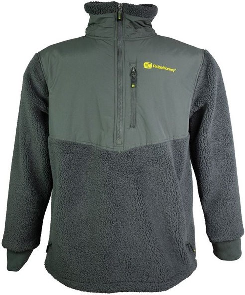 Mikina RidgeMonkey APEarel ThermaPro Sherpa Fleece Green