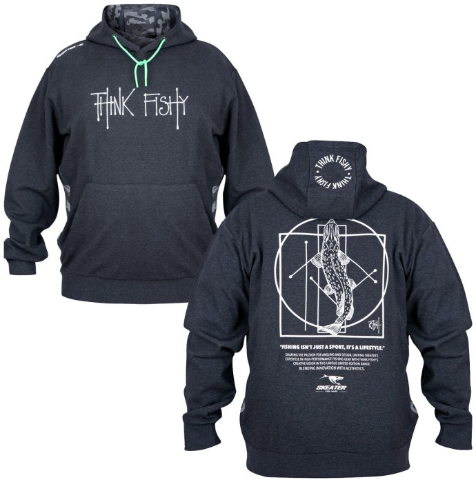 Mikina Skeater Hoody By Think Fishy Art