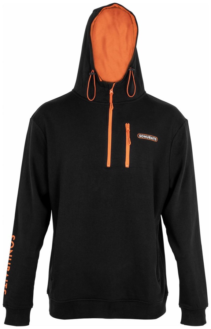 Mikina Sonubaits 1/4 Length Zip Hoodie