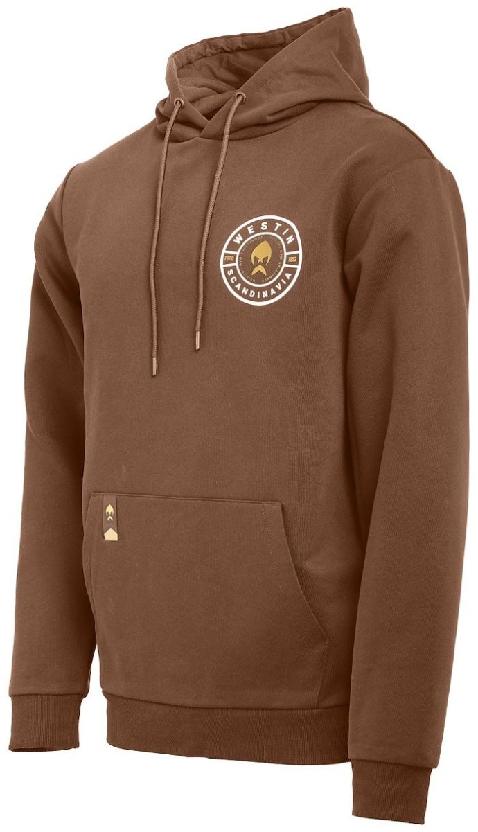 Mikina Westin Swimlure Hoodie Dark Brown
