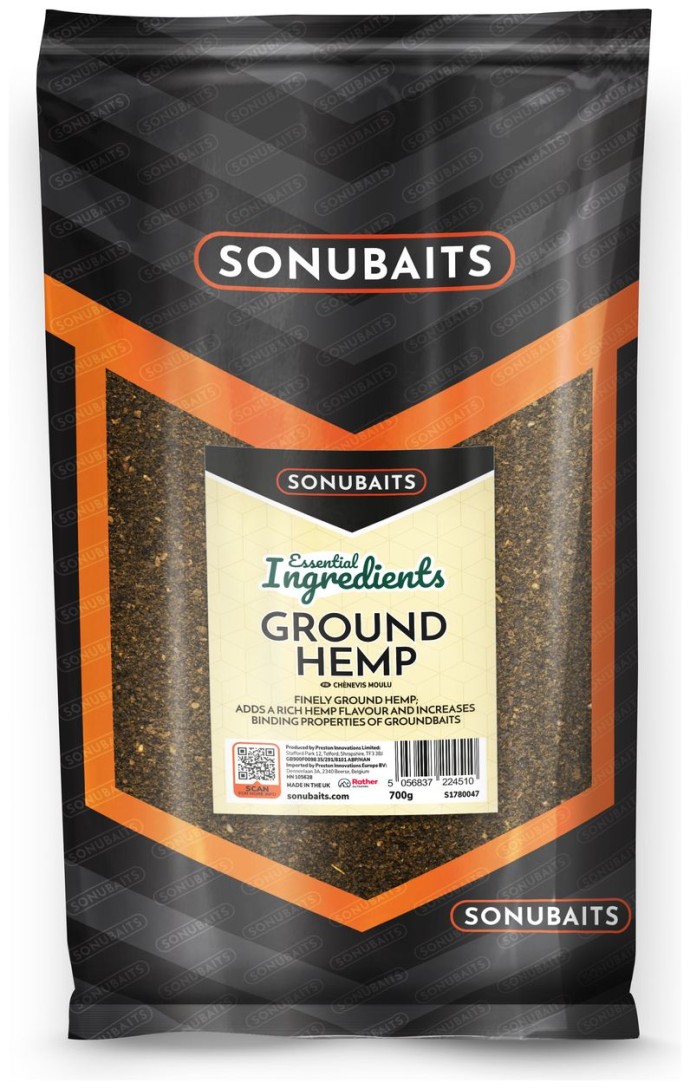 Mleté Konope Sonubaits Essential Ingredients Ground Hemp 700g
